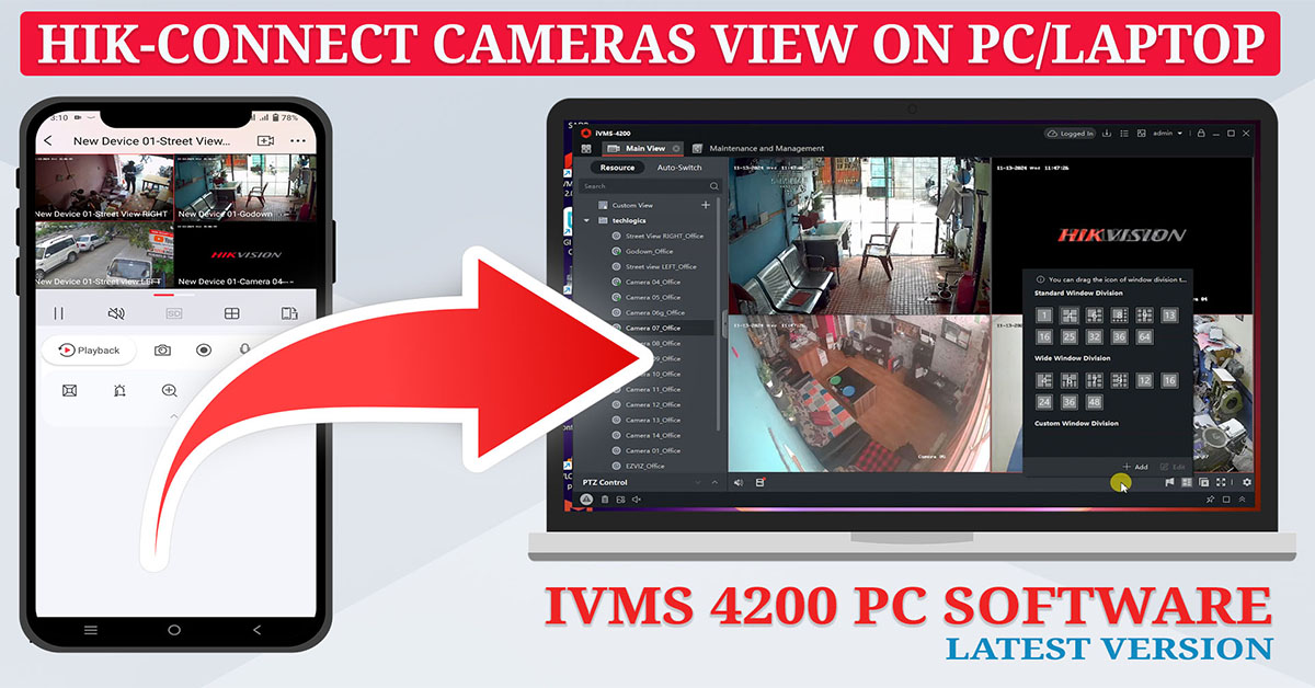 Hikvision iVMS-4200 Setup Guide: Connect Your Hik-Connect Account for PC Live View & Playback