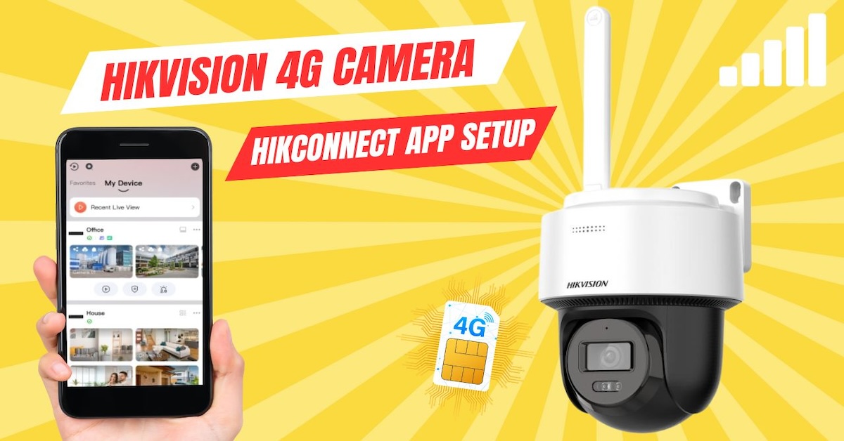 How to Set Up Your Hikvision 4G PT Network Camera: A Step-by-Step Guide