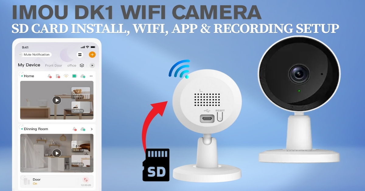 Imou DK1 2MP Indoor Camera: Unboxing & Setup Guide for Smart Surveillance